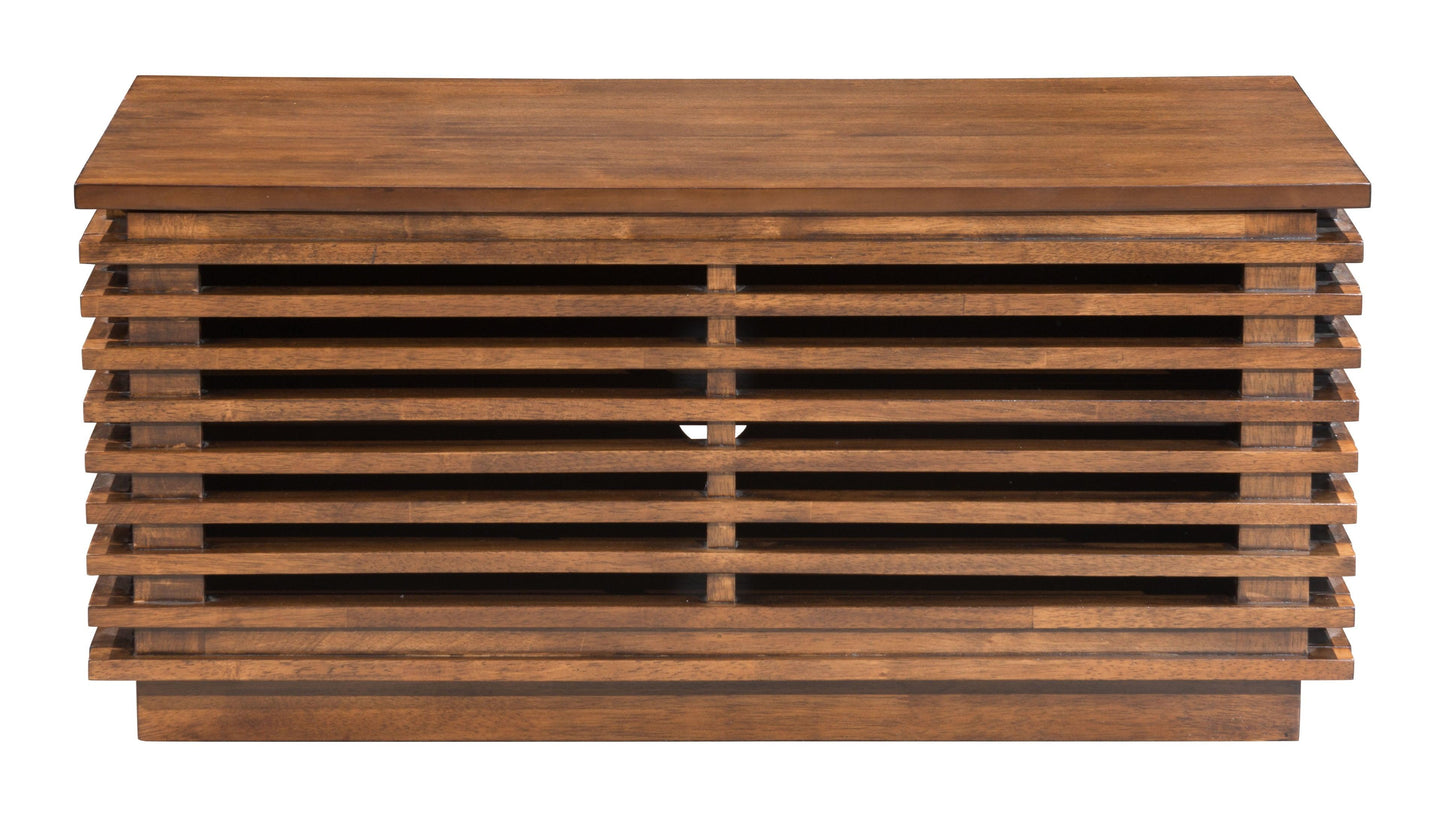 Linea Narrow Entertainment Stand Walnut