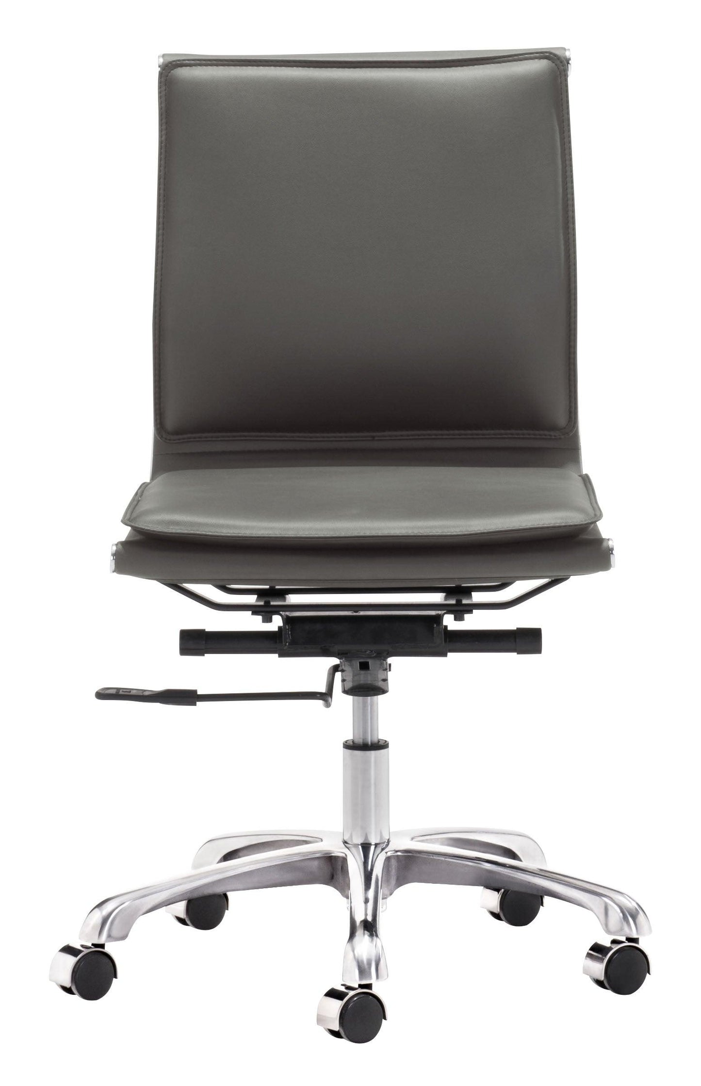 Lider Plus Armless Office Chair Gray