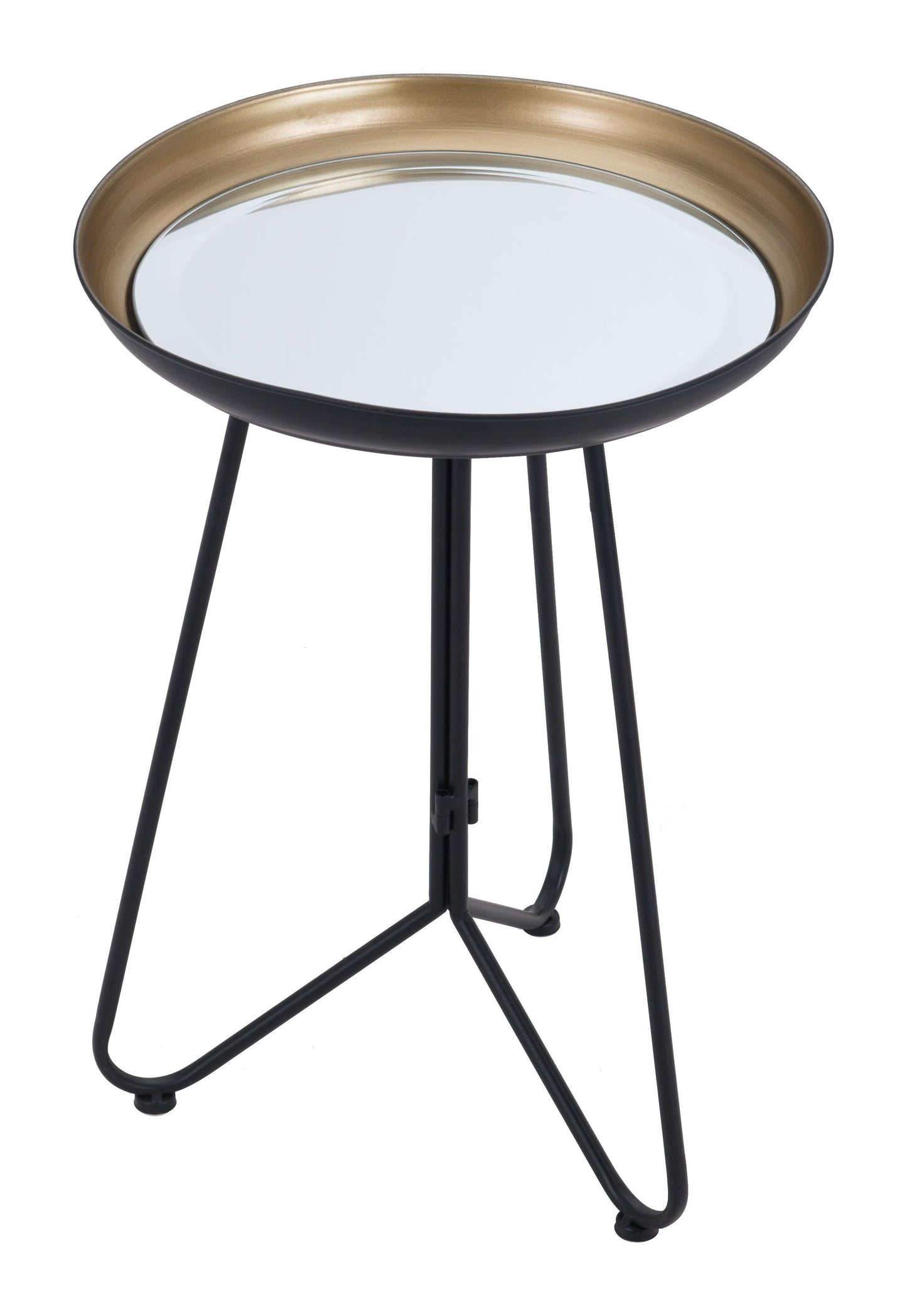 Foley Accent Table Gold & Black