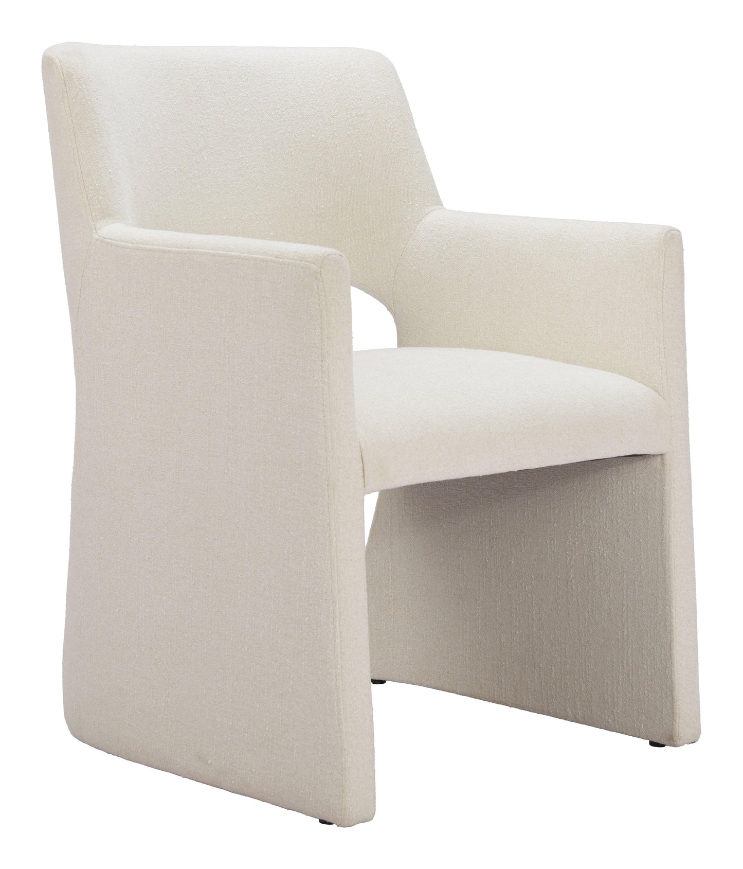 Minet Dining Chair Linen White