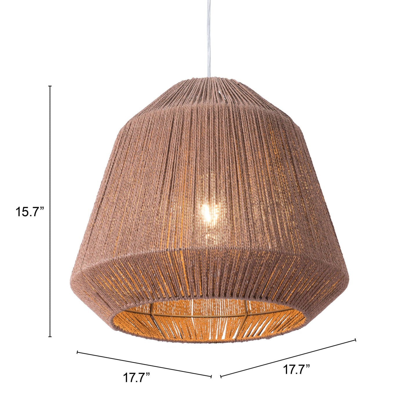 Impala Ceiling Lamp Brown