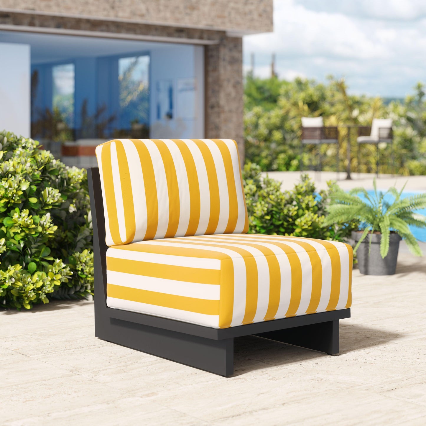 Shoreline Accent Chair Yellow