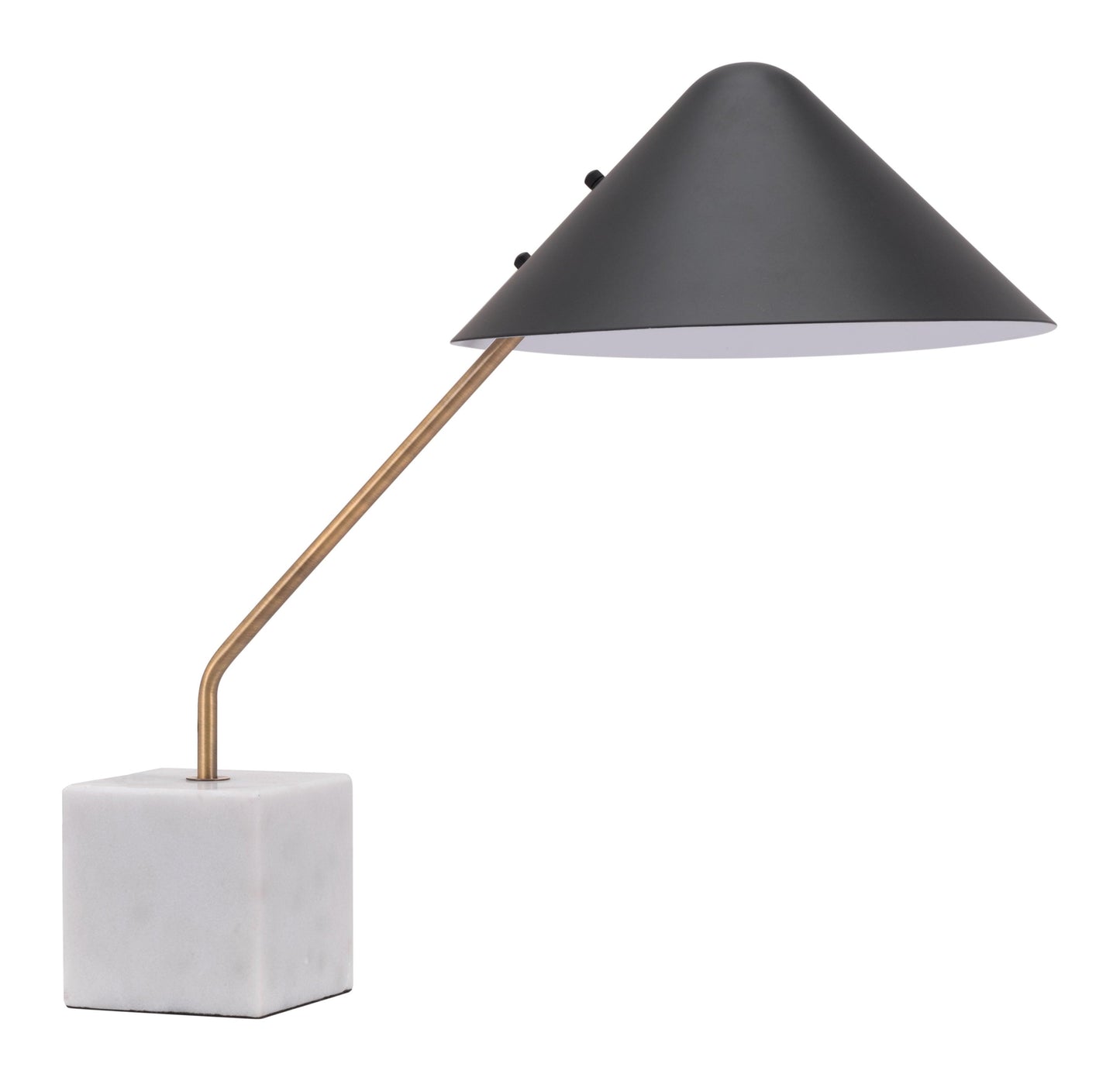 Pike Table Lamp Black & White