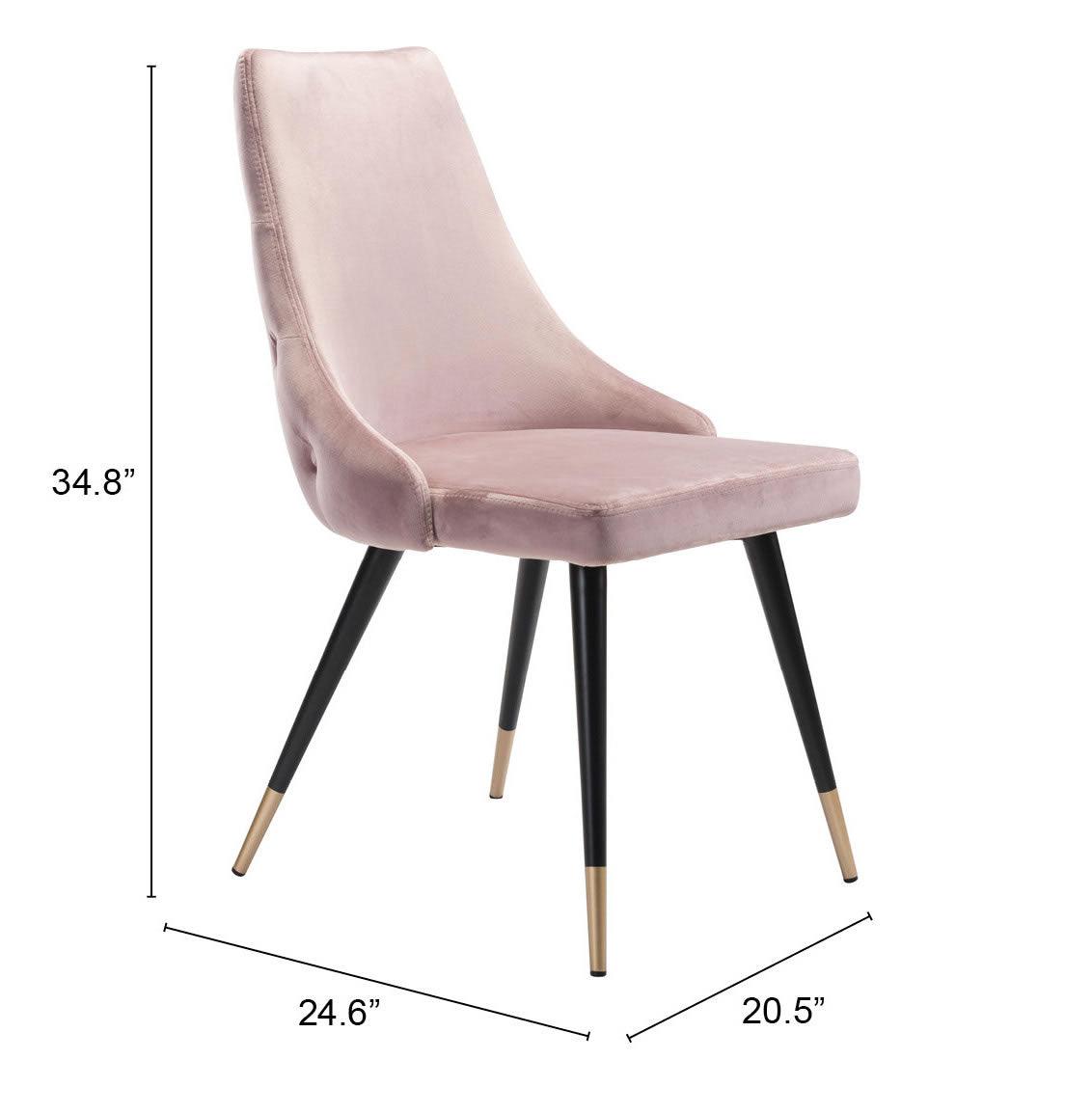 Piccolo Dining Chair (Set of 2) Pink