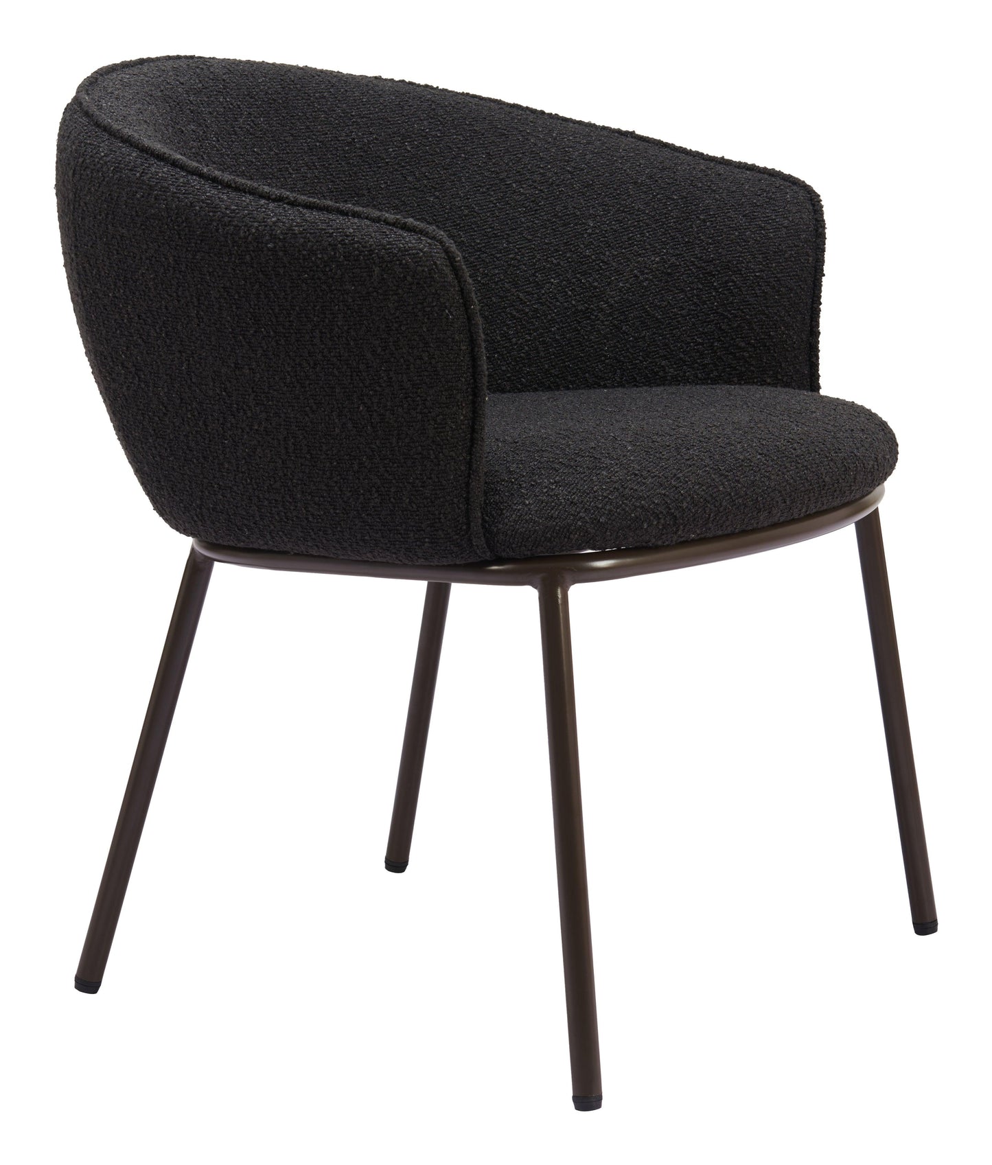 Essen Dining Chair Black & Bronze