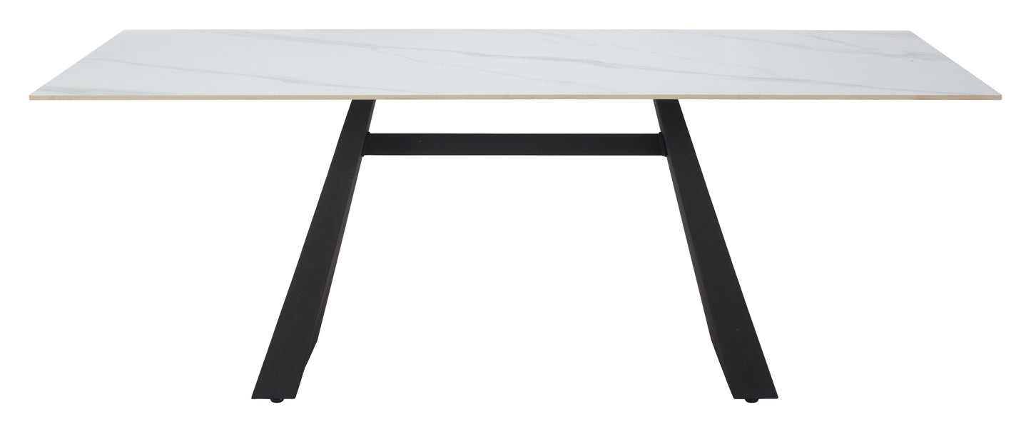 Inky Dining Table White