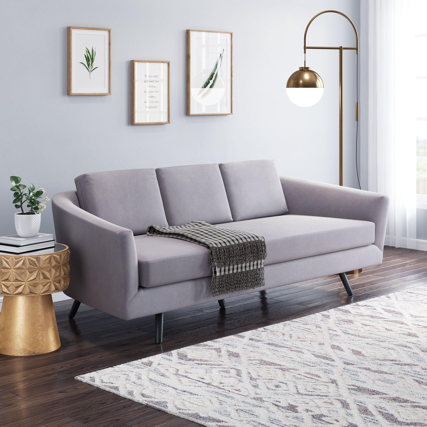 Divinity Sofa Gray