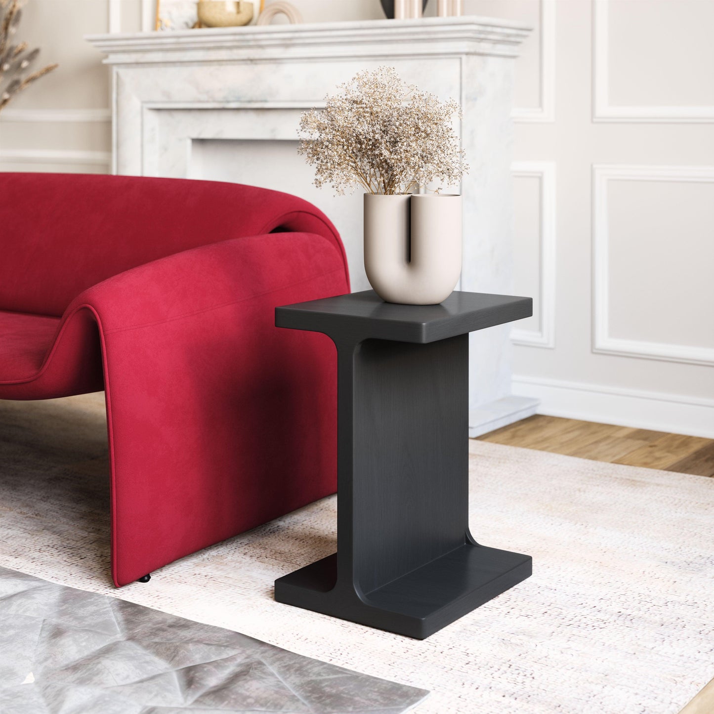 Bama Side Table Black