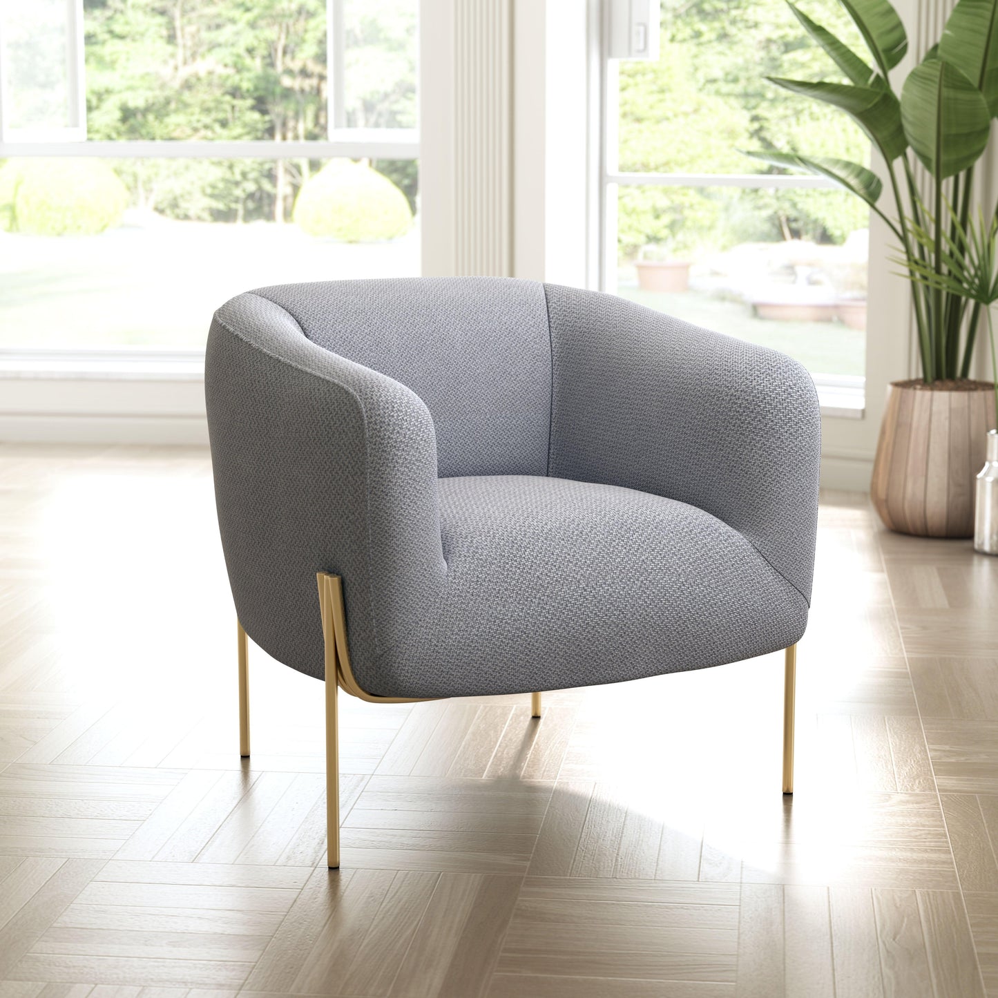 Micaela Armchair Gray