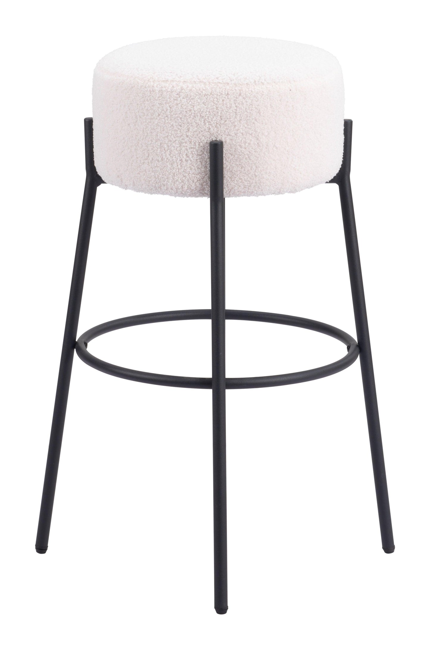 Blanche Barstool (Set of 2) Ivory