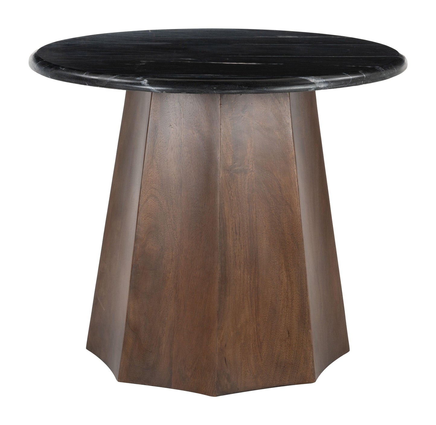 Aipe Accent Table Black & Brown