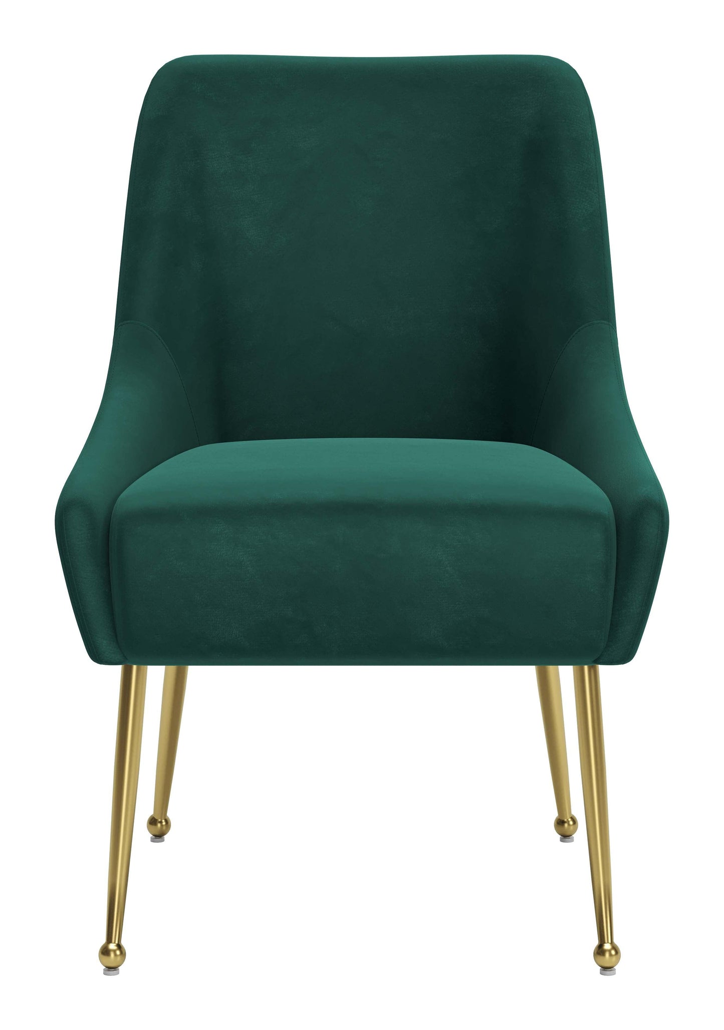 Maxine Dining Chair Green & Gold