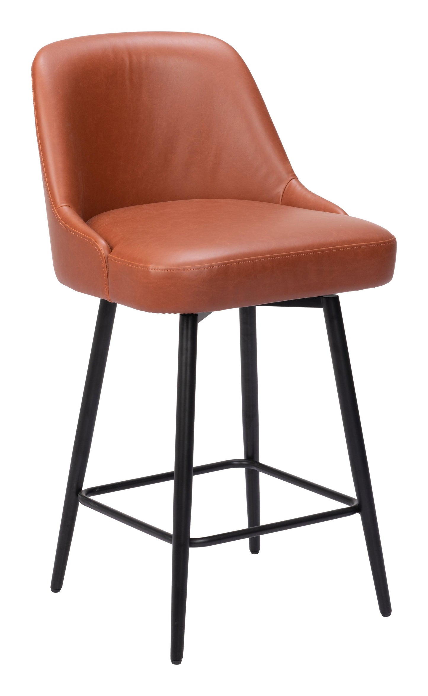 Keppel Swivel Counter Stool Brown