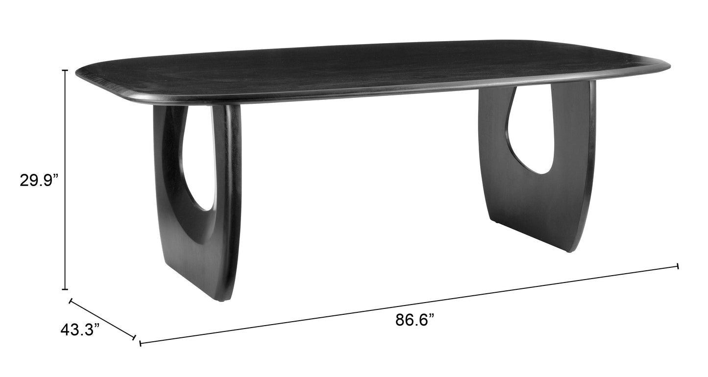 Arasan Dining Table Black