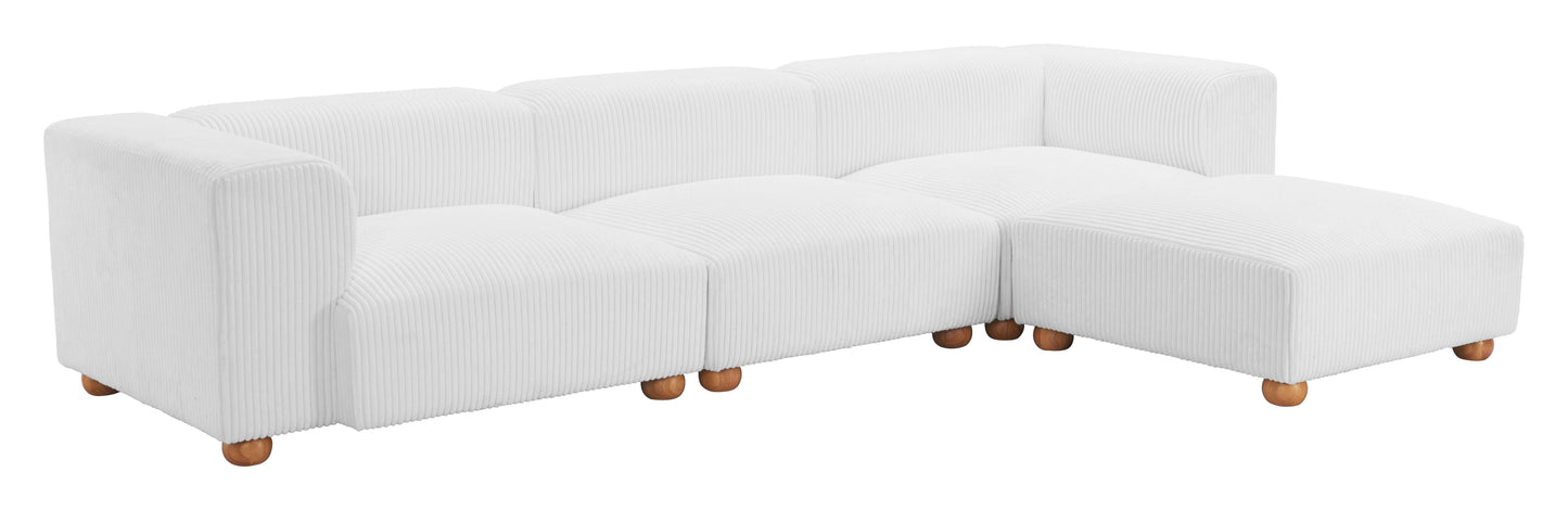 Tayte Ottoman White