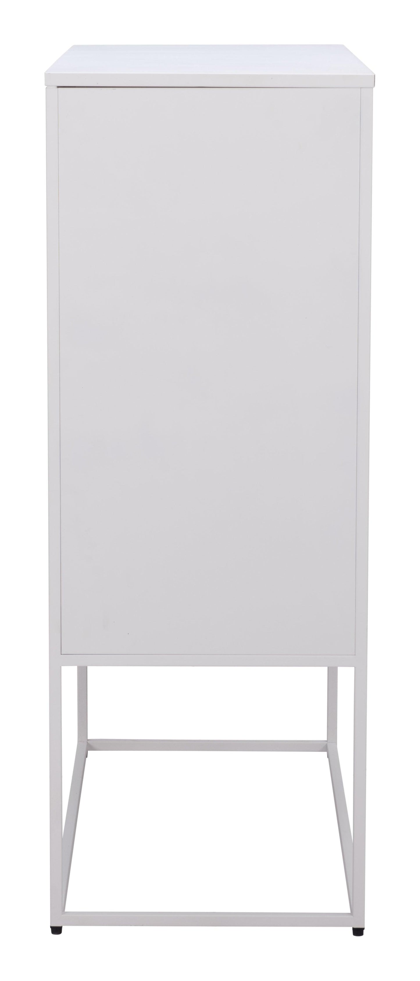 Lazaro Cabinet White