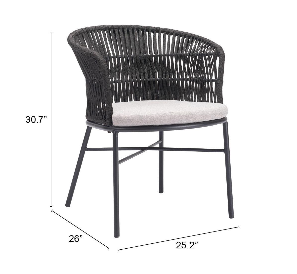 Freycinet Dining Chair (Set of 2) Black