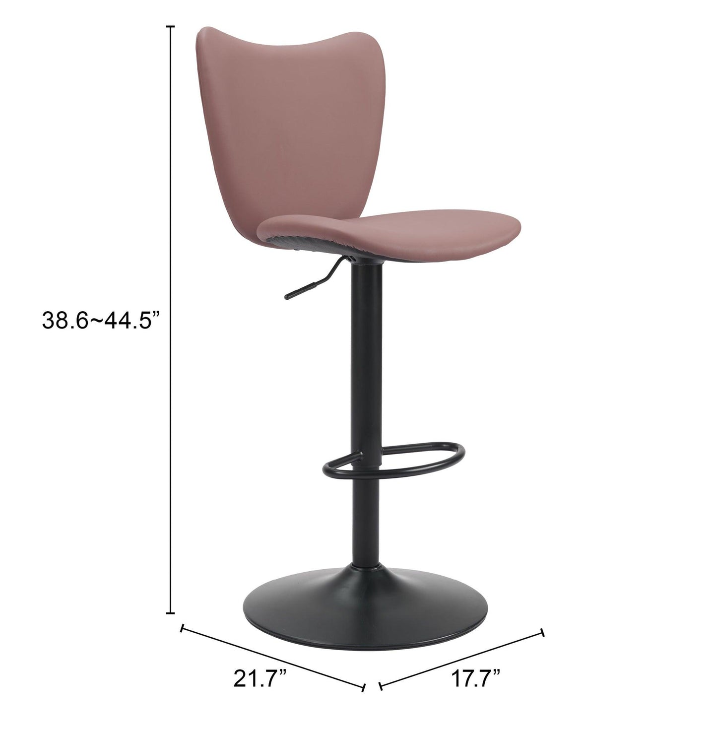 Elevate Barstool (Set of 2) Brown