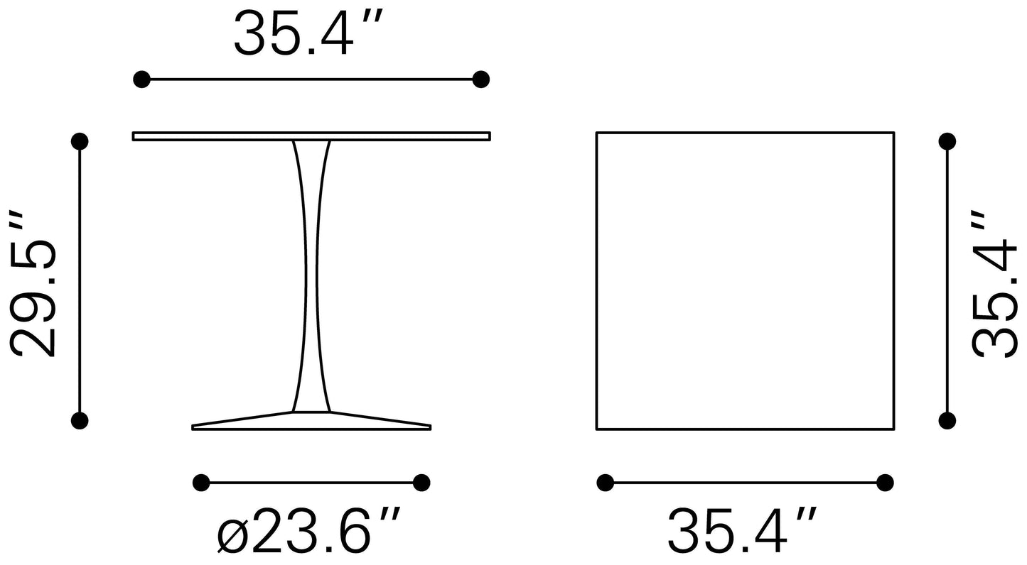 Molly Dining Table Brown