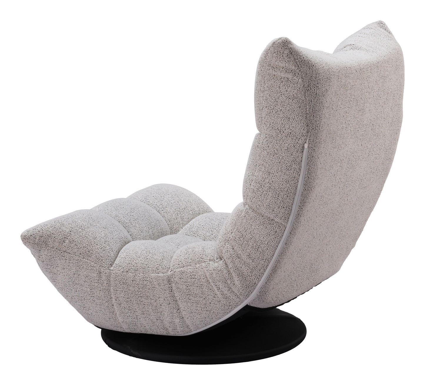 Down Go Swivel Chair Ash Gray