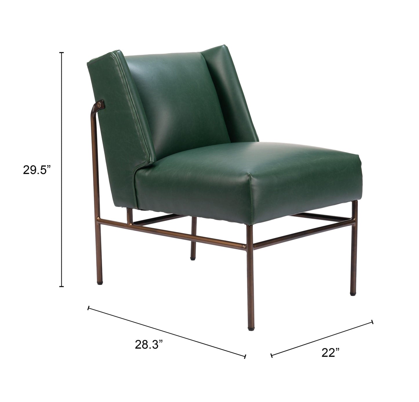 Atlanta Accent Chair Green