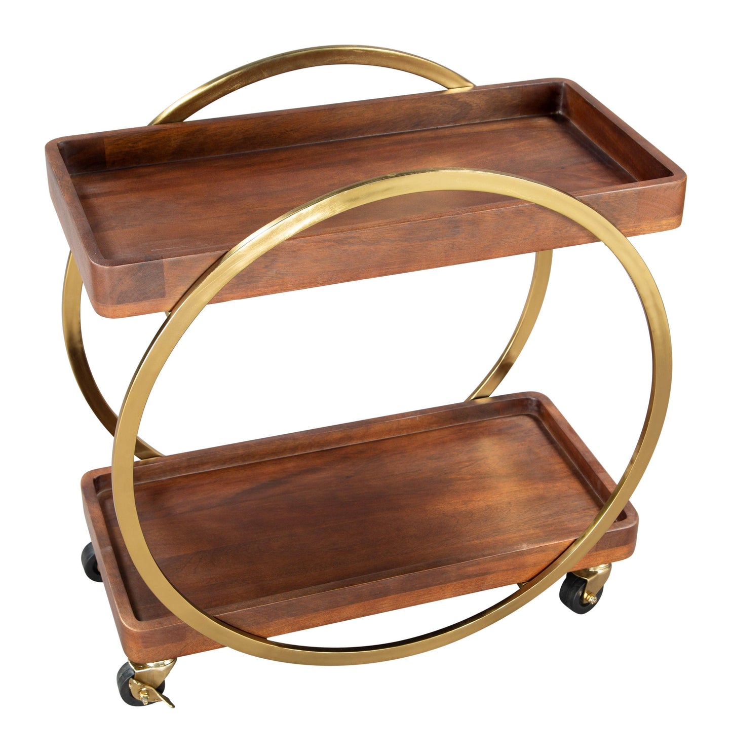 Arenas Bar Cart Brown