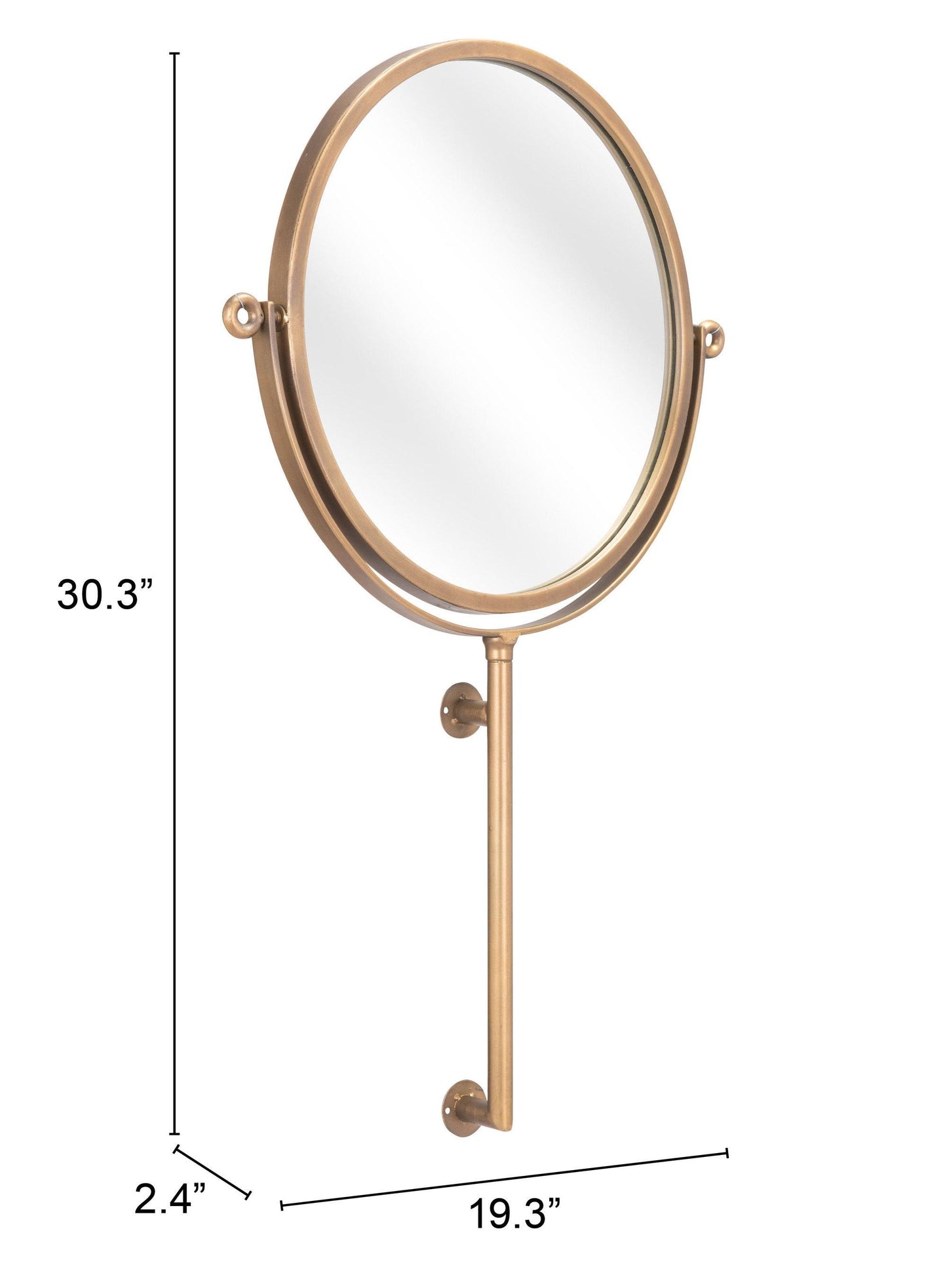 Bernis Mirror Brass