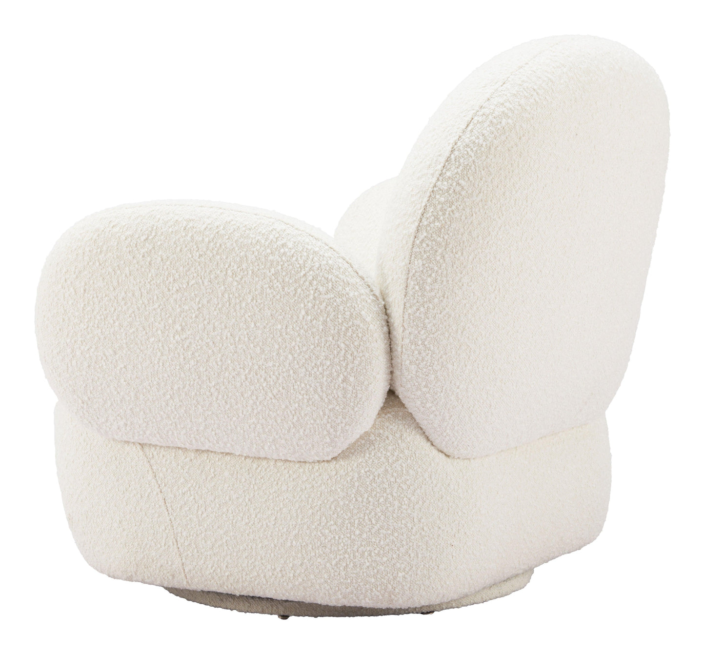 Pilka Swivel Chair White