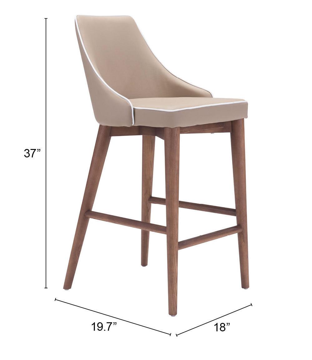 Moor Counter Stool Beige