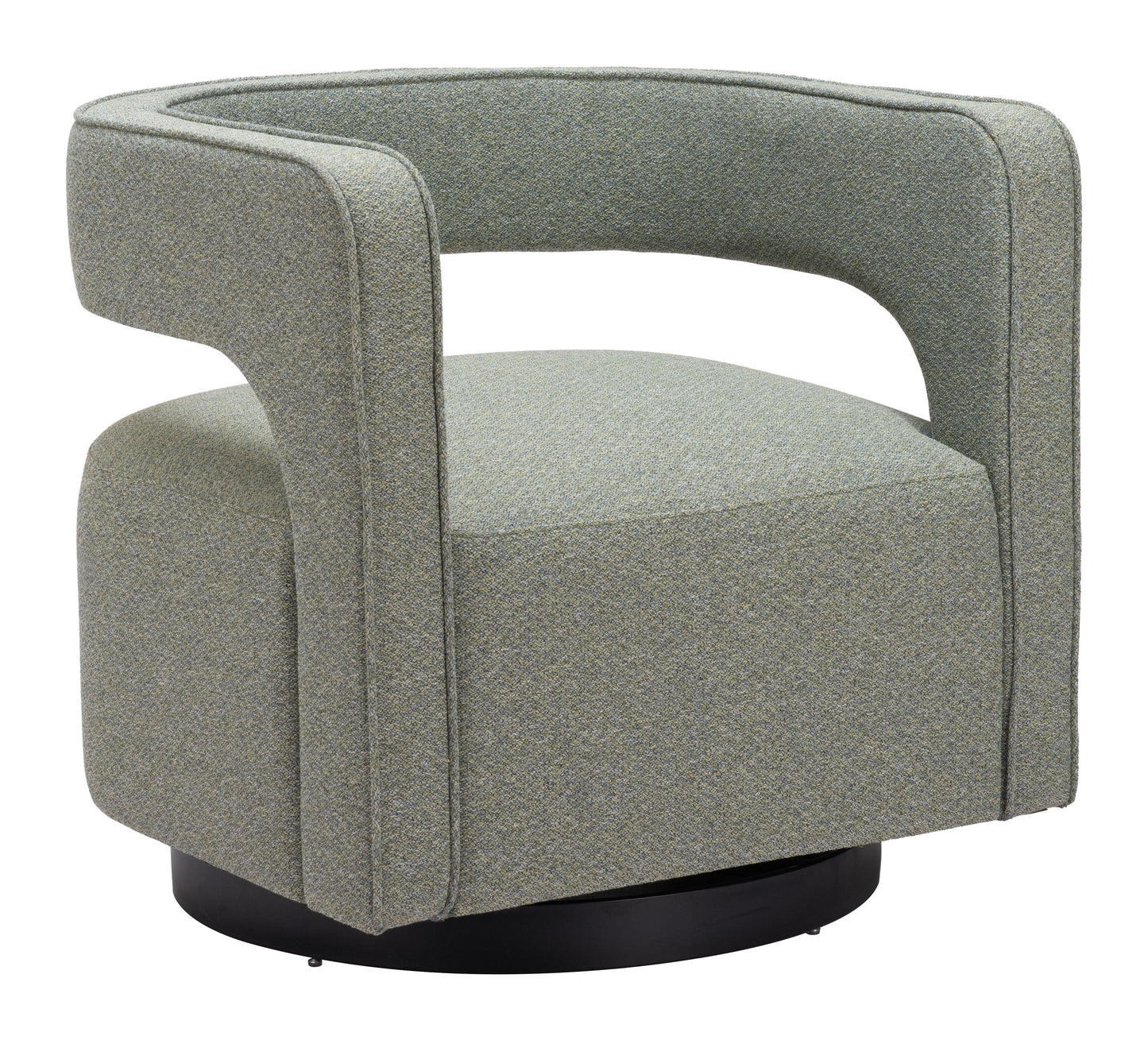 Turku Swivel Chair Sage Green