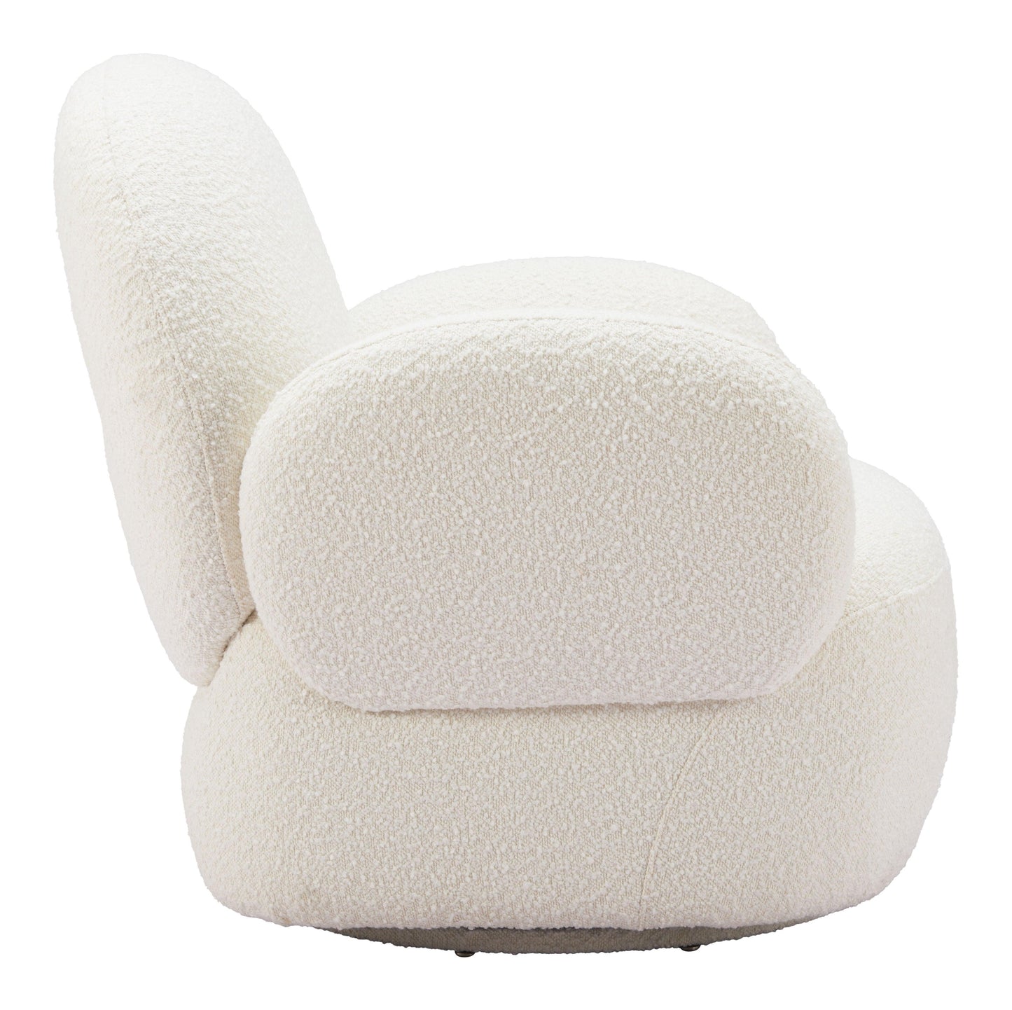 Pilka Swivel Chair White