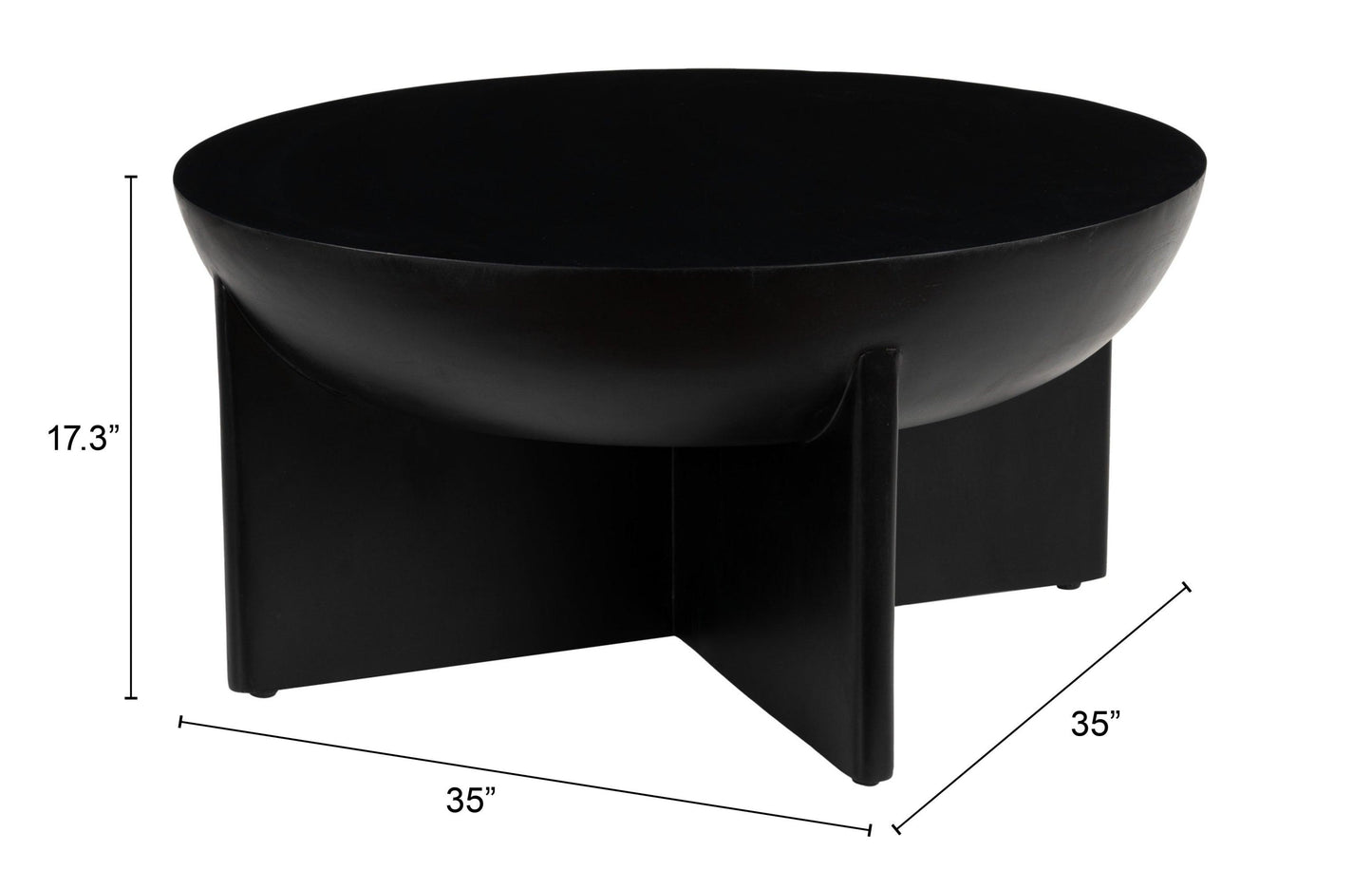 Tume Coffee Table Black