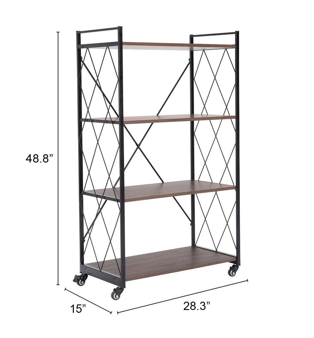 Romania Shelf Brown & Black