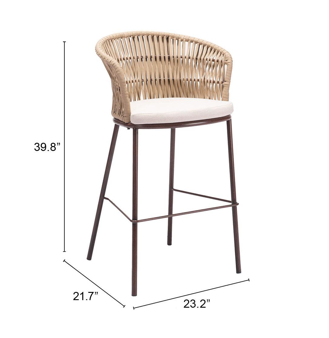 Freycinet Barstool (Set of 2) Natural