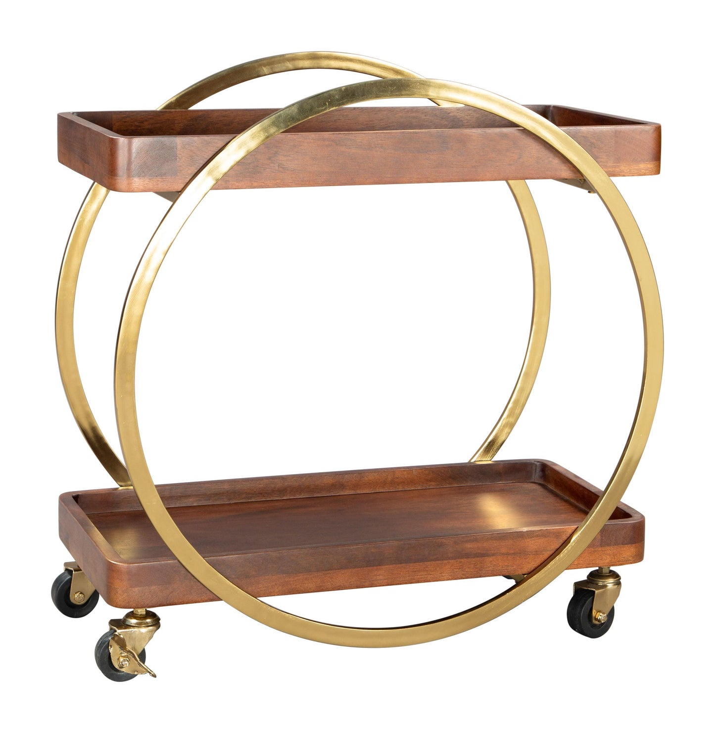 Arenas Bar Cart Brown