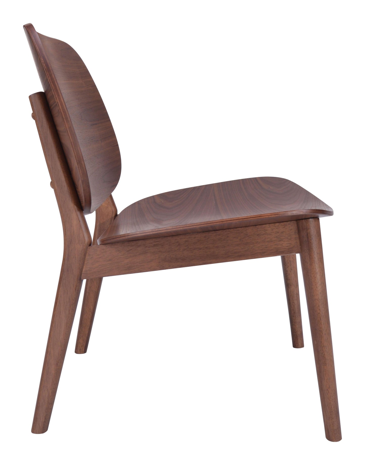 Priest Lounge Chair Walnut