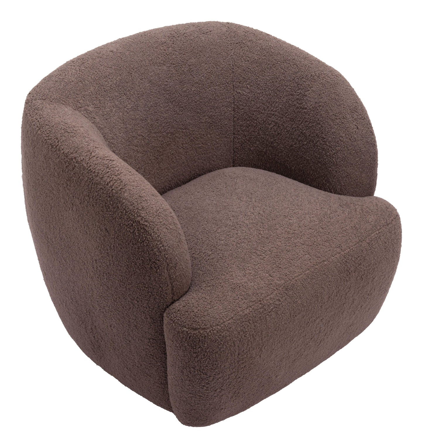 Govan Swivel Chair Brown