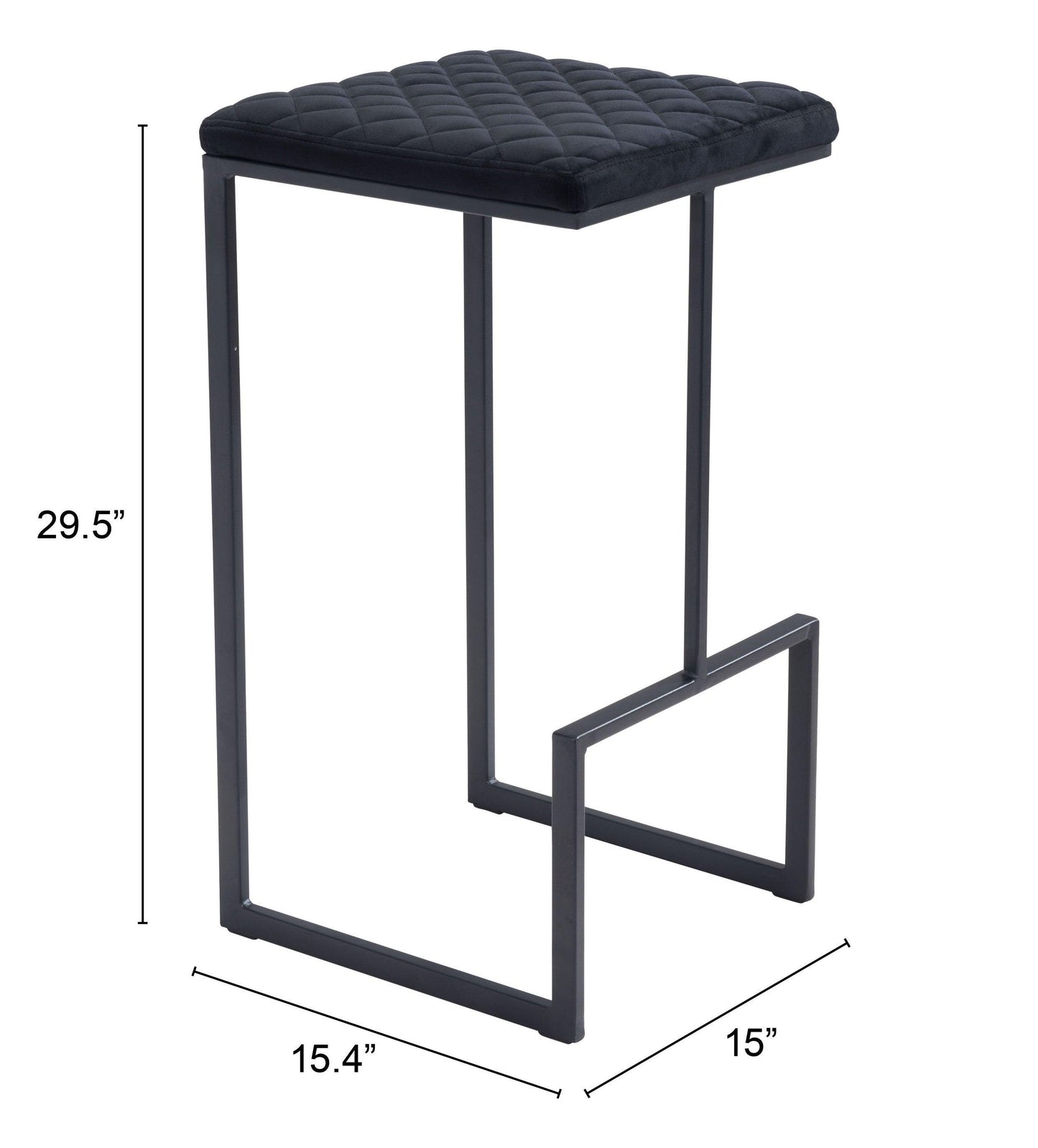 Element Barstool Black