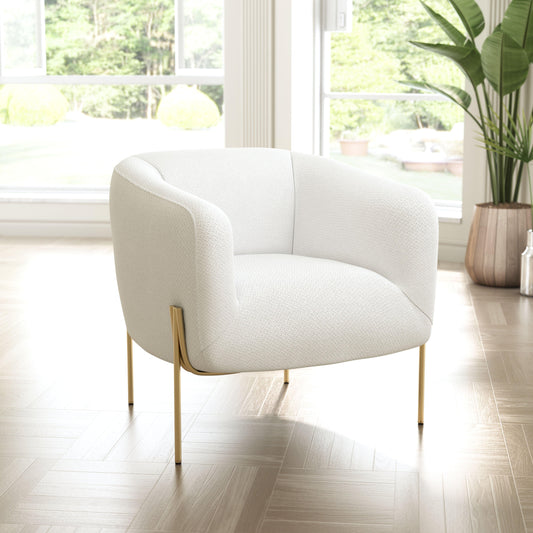 Micaela Armchair Ivory