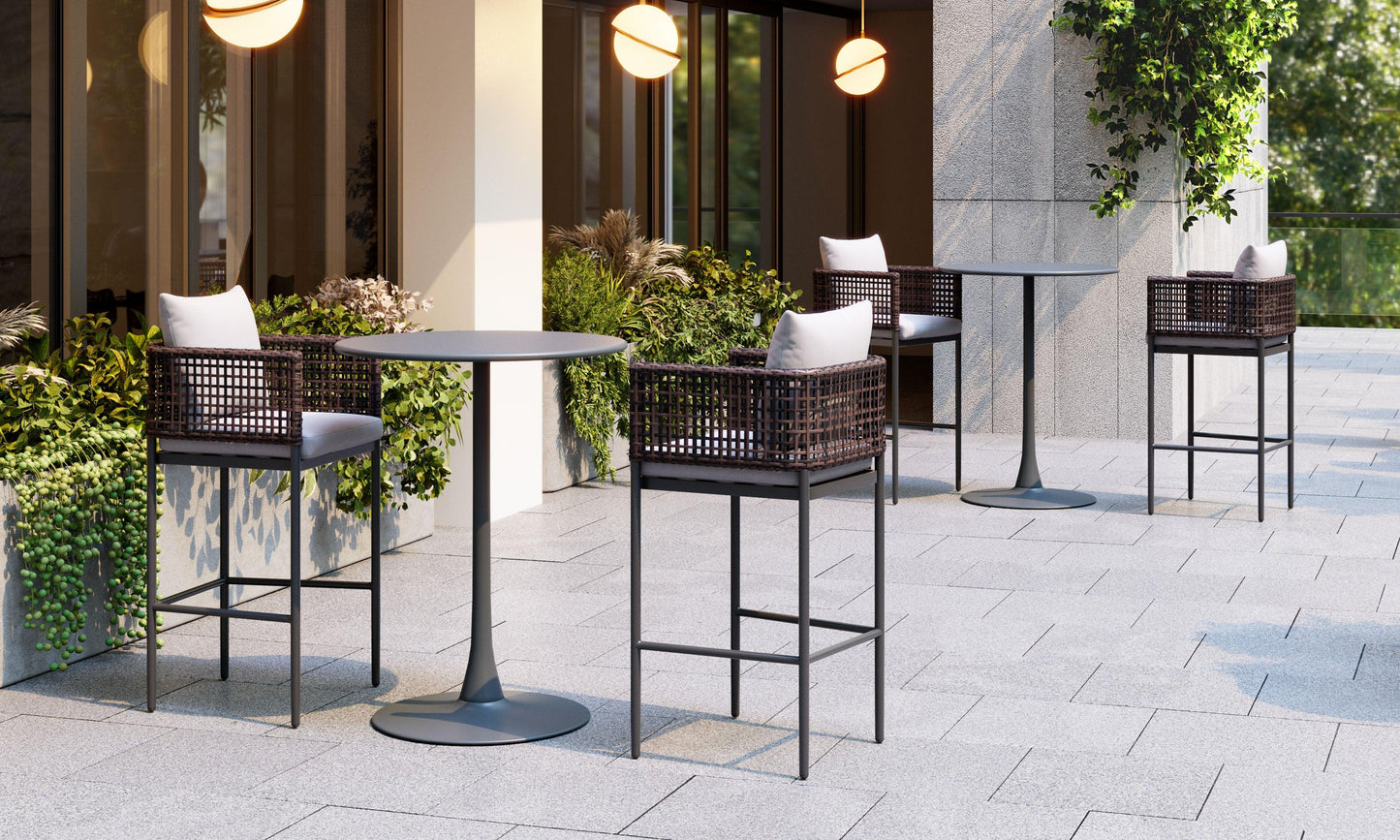 Soleil Bar Table Gray