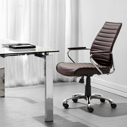 Enterprise Low Back Office Chair Espresso