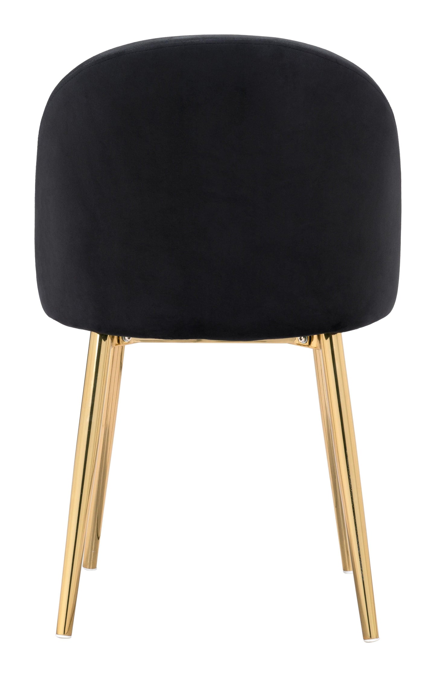 Cozy Dining Chair (Set of 2) Black & Gold