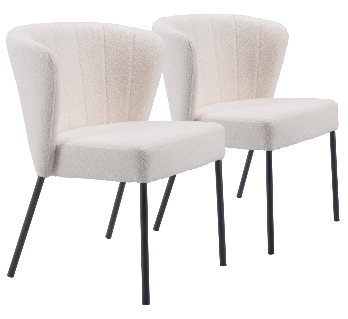 Aimee Dining Chair (Set of 2) Cream