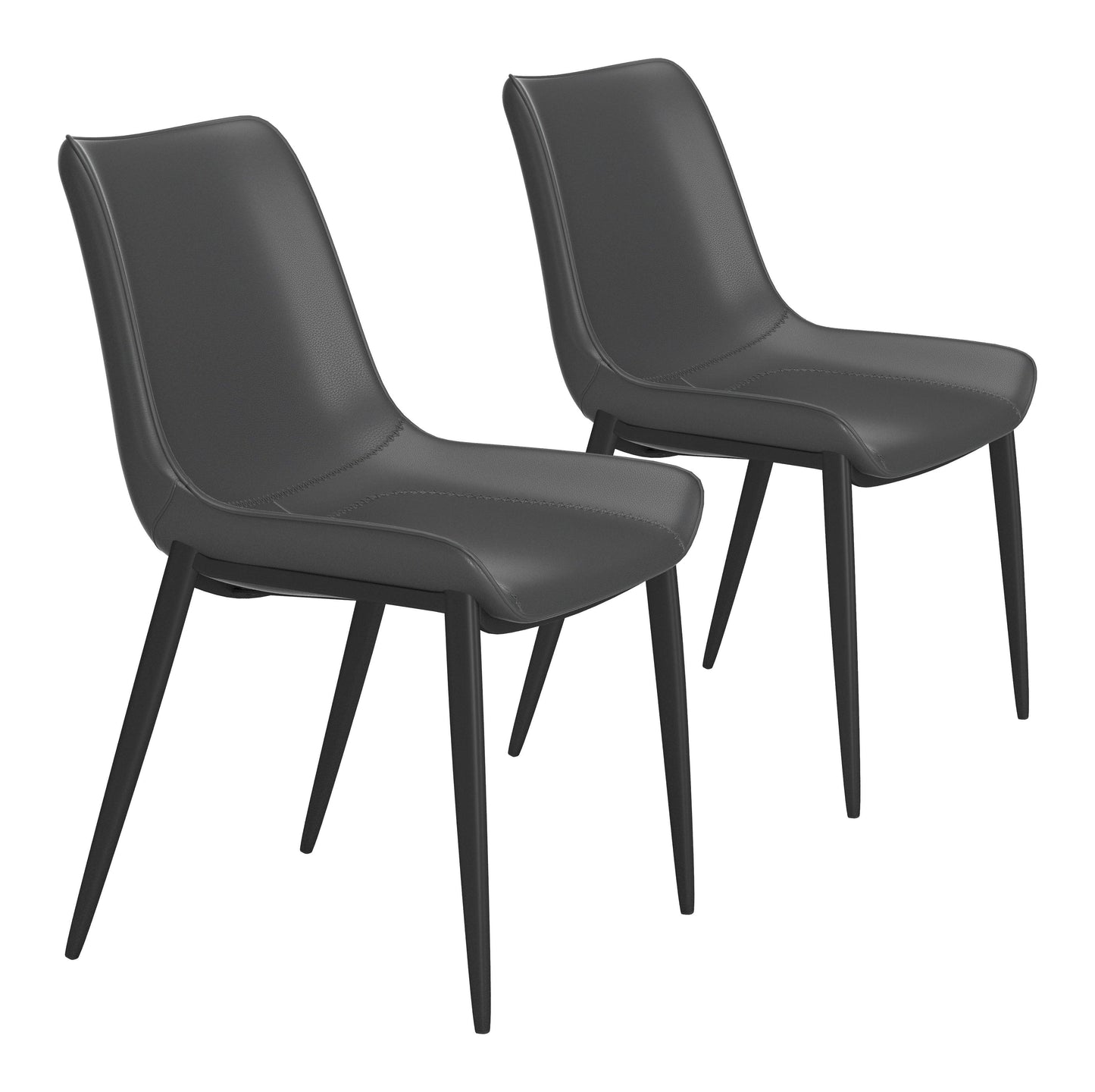 Magnus Dining Chair (Set of 2) Black