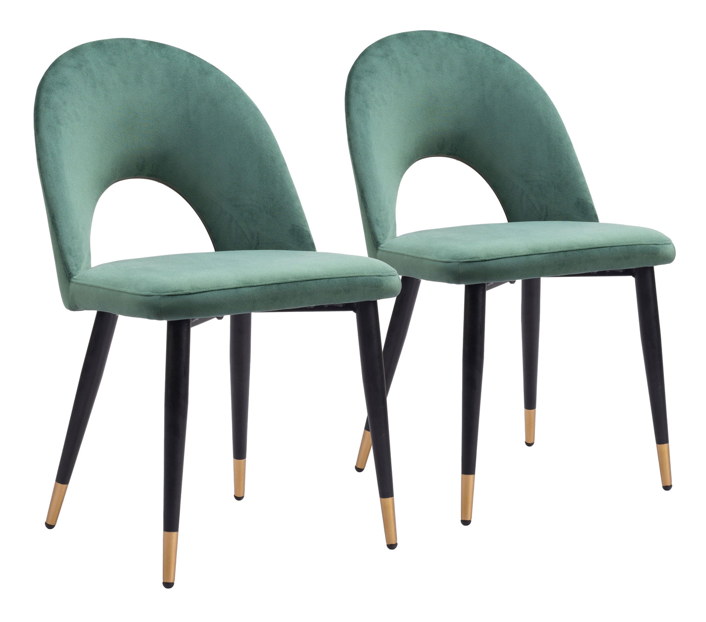 Menlo Dining Chair (Set of 2) Green