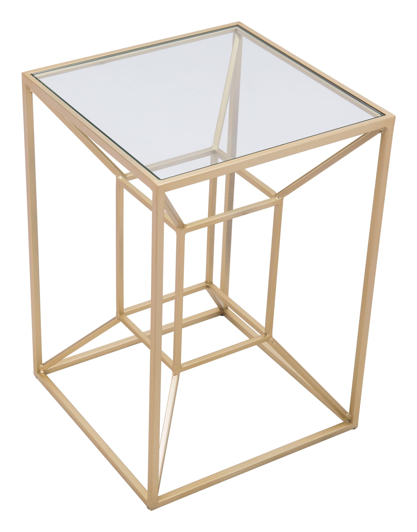 Canyon Side Table Gold