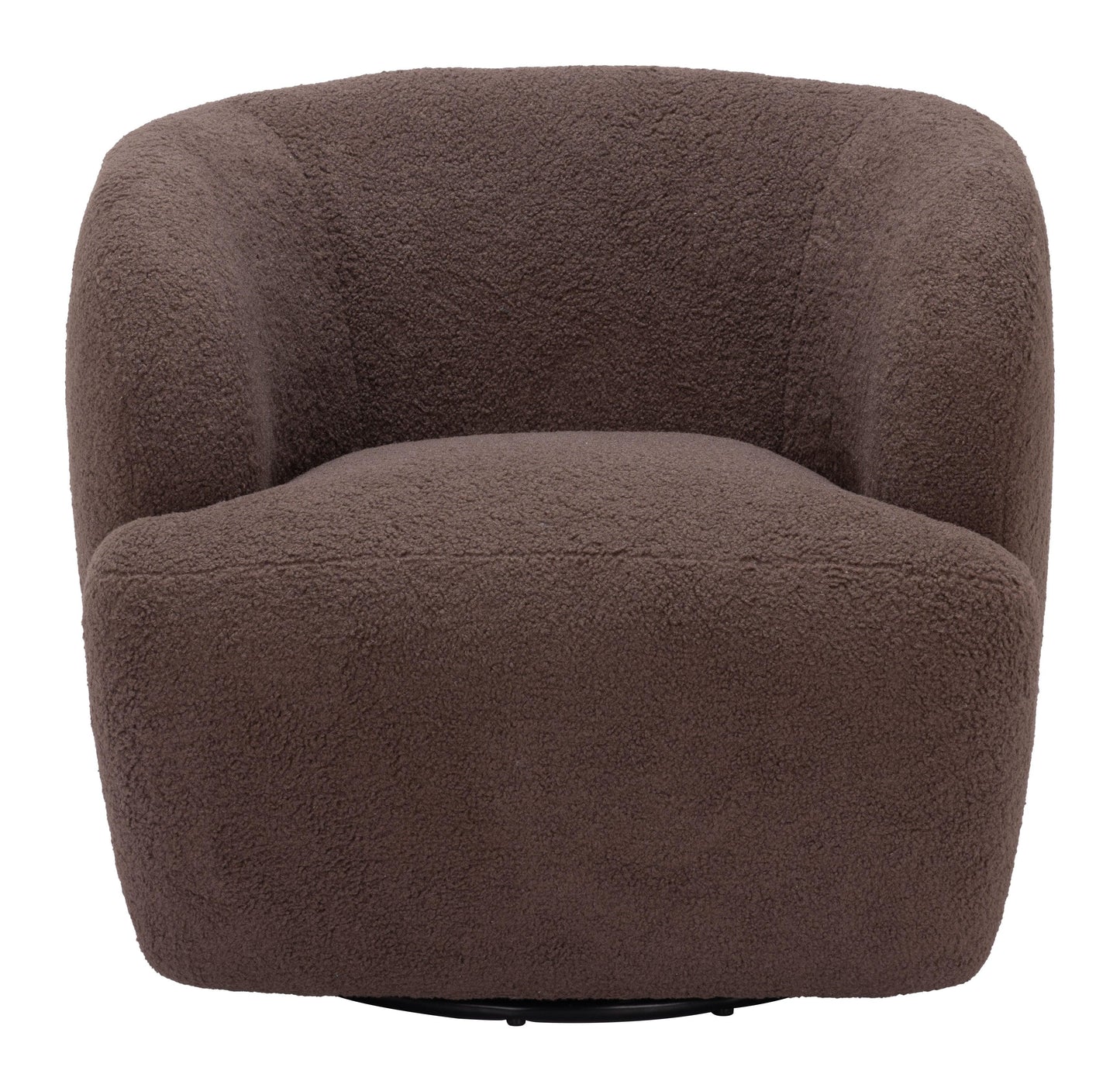 Govan Swivel Chair Brown