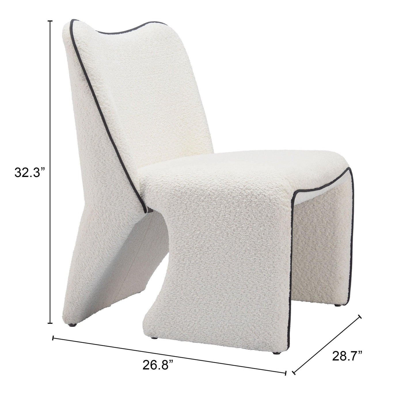 Novo Accent Chair Ivory