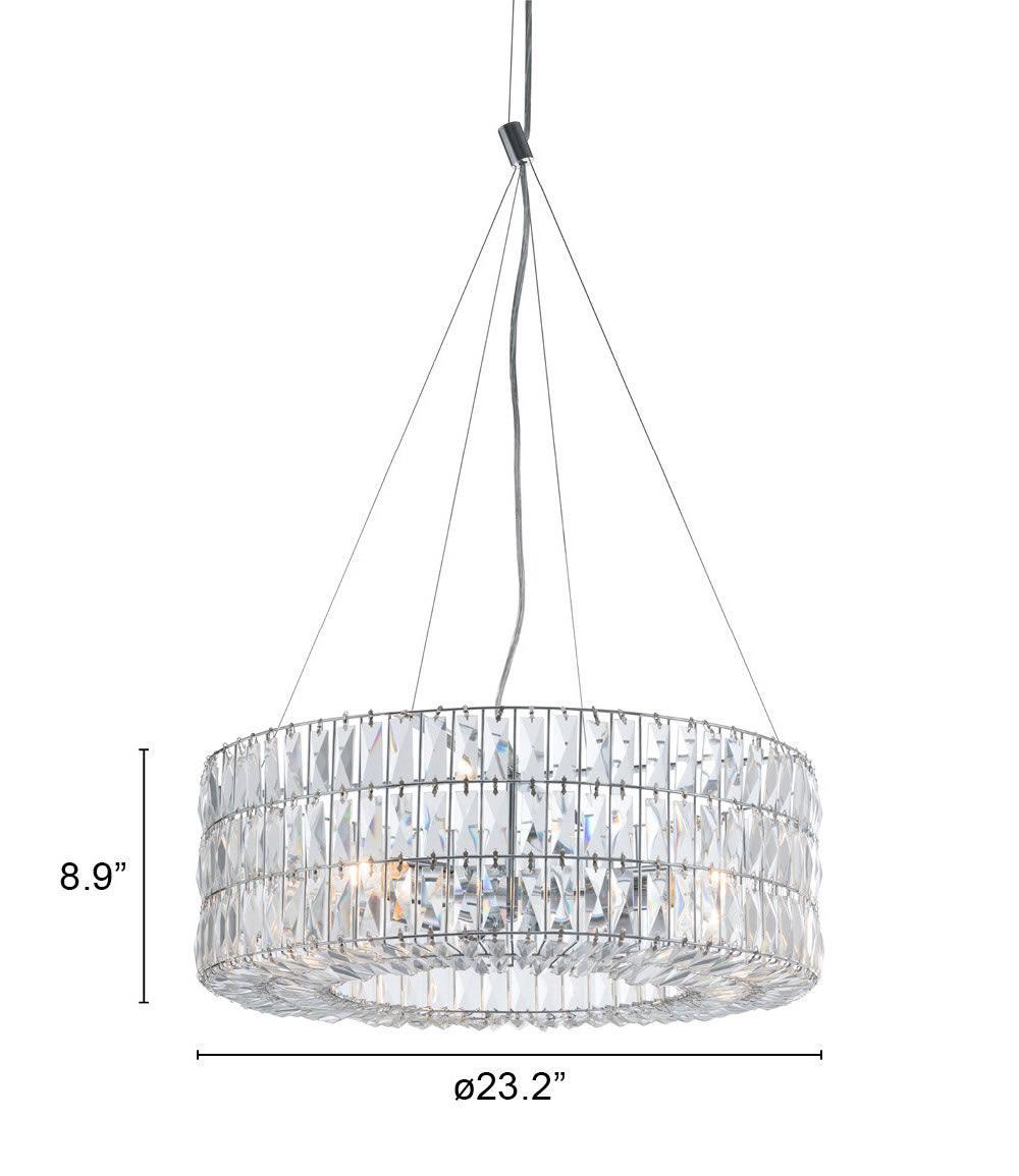 Jena Ceiling Lamp Chrome