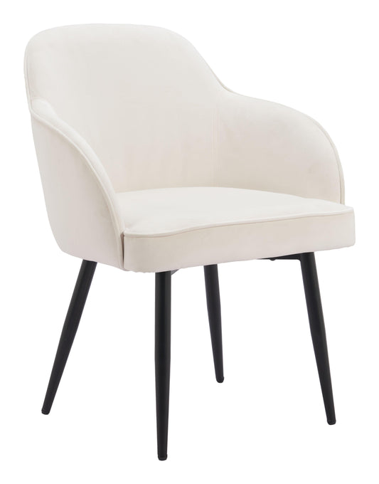 Jolie Dining Chair (Set of 2) Ivory